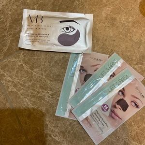 Bundle eye mask & nose strips